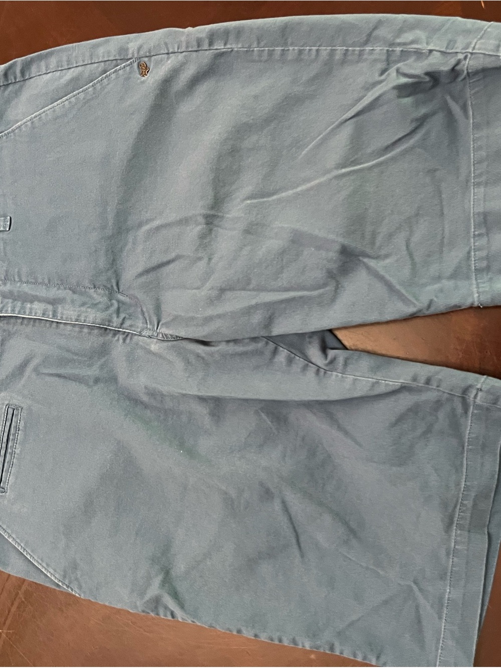 Fox Men's Light Blue Flat-Front Shorts